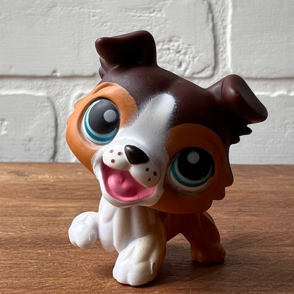 LPS Littlest Pet Shop dog with open mouth - Picture 2 of 5